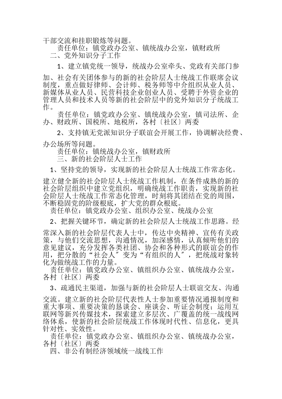 2023年有关开展统一战线工作实施方案2.doc_第2页