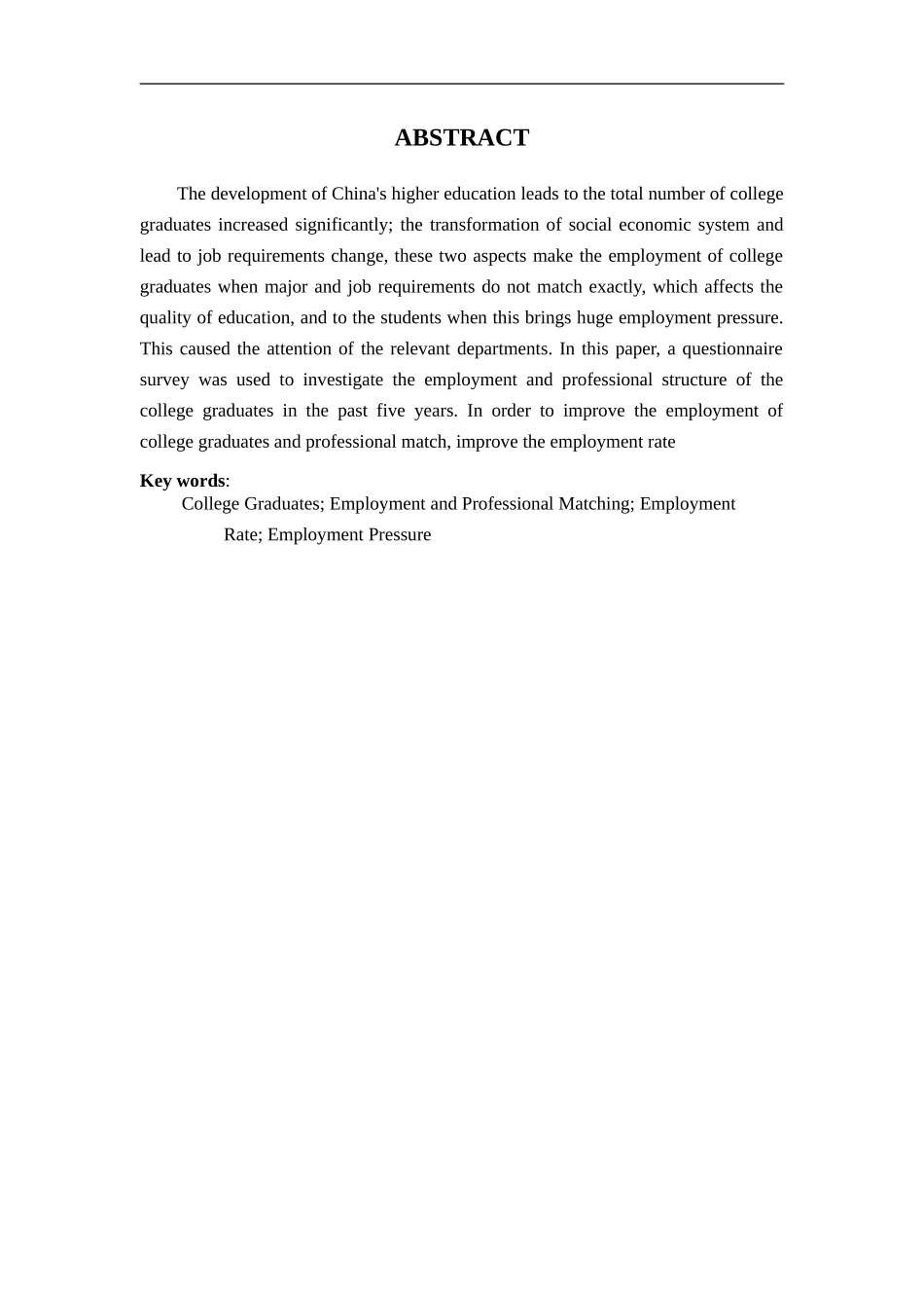 江苏省高校毕业生就业与专业结构匹配的调查研究人力资源管理专业.doc_第3页