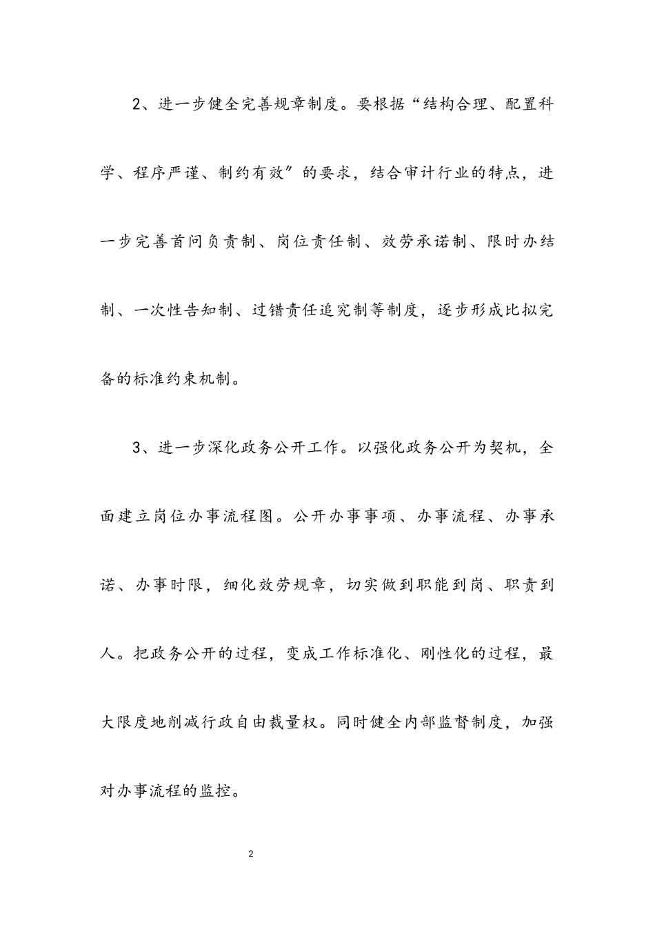 2023年审计局落实十大整治工作措施.docx_第2页