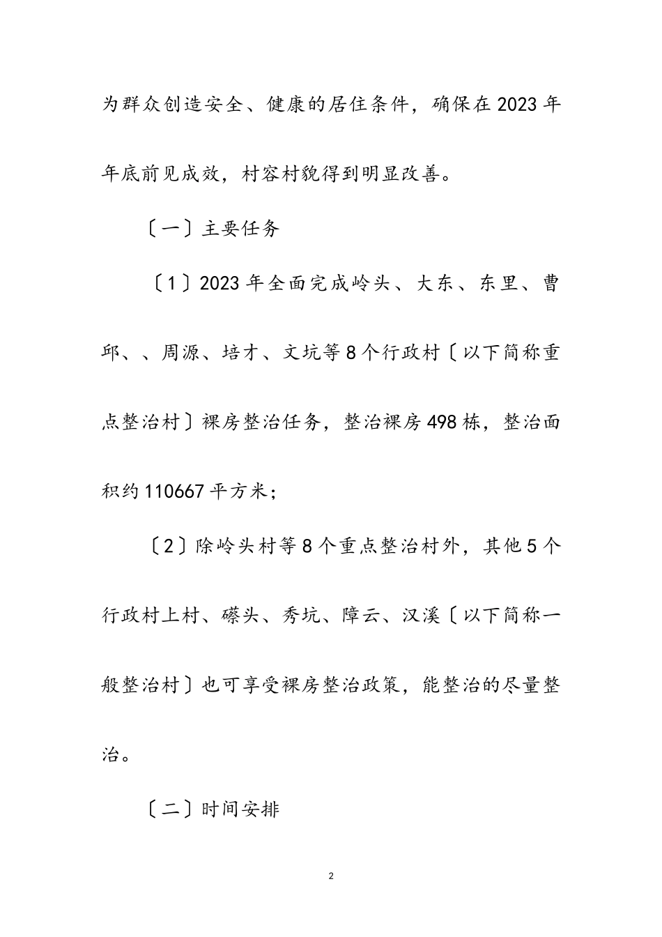 2023年裸房专项整治攻坚战实施方案范文.doc_第2页