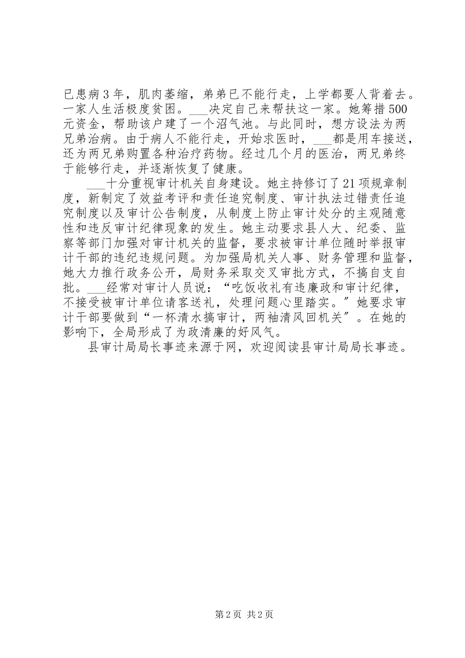 2023年县审计局局长事迹.docx_第2页