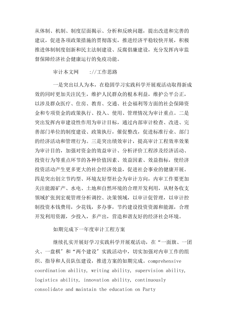 2023年审计局内审工作总结.docx_第3页