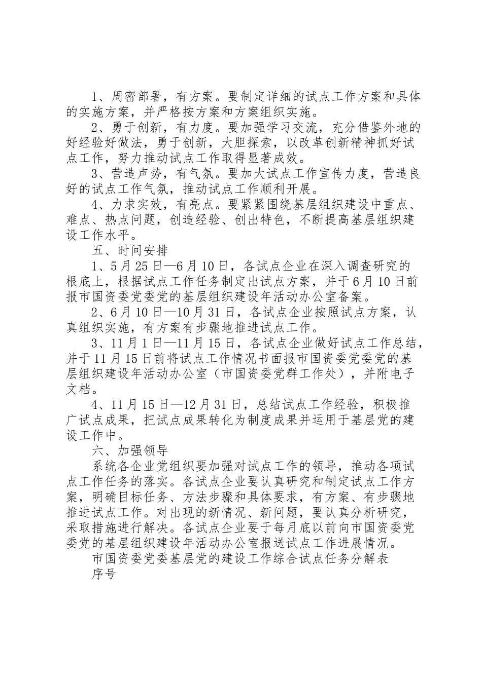 2023年国资委党委基层党的建设综合试点方案 2.doc_第2页