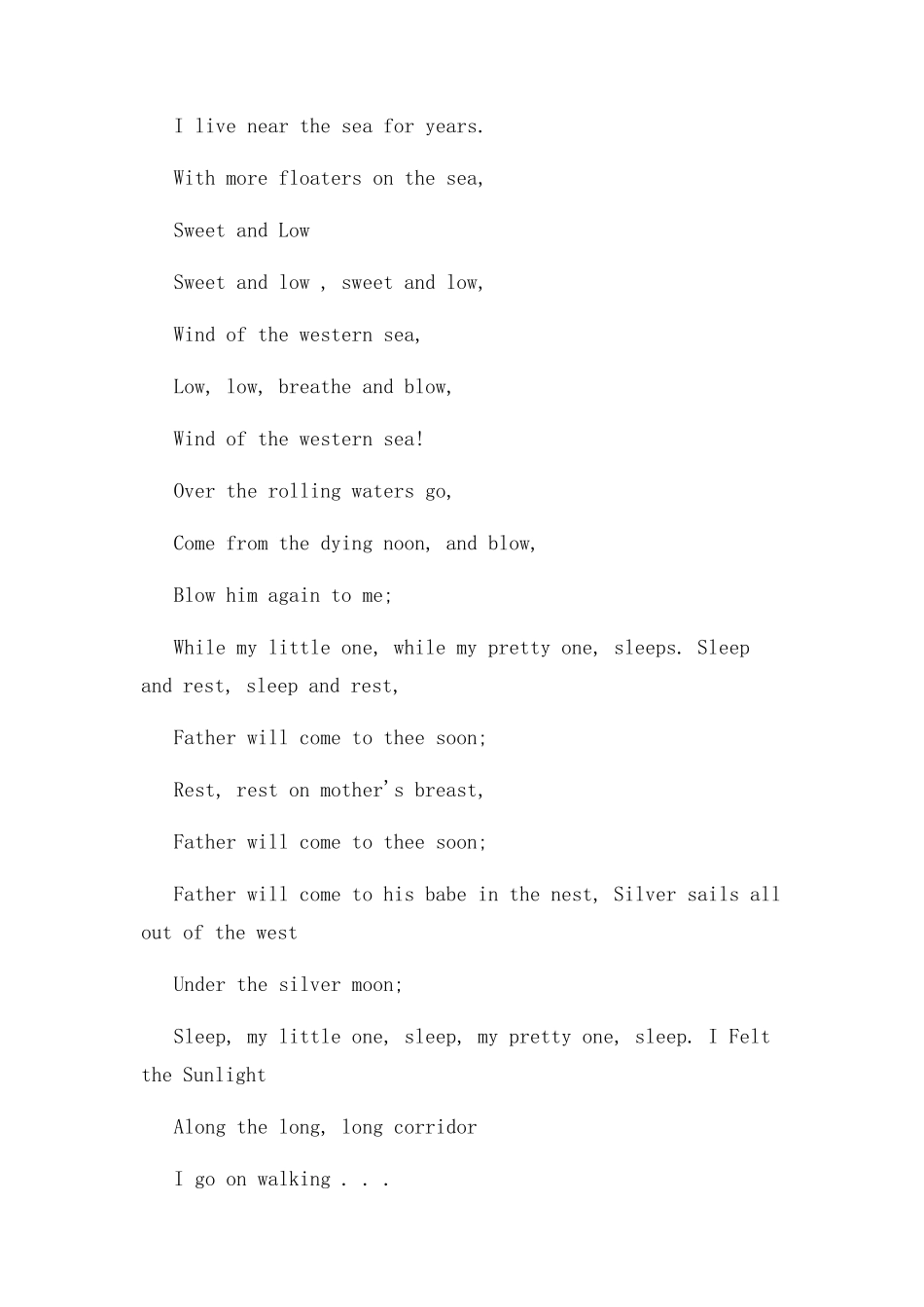 2023年优美简英语诗带翻译.docx_第3页