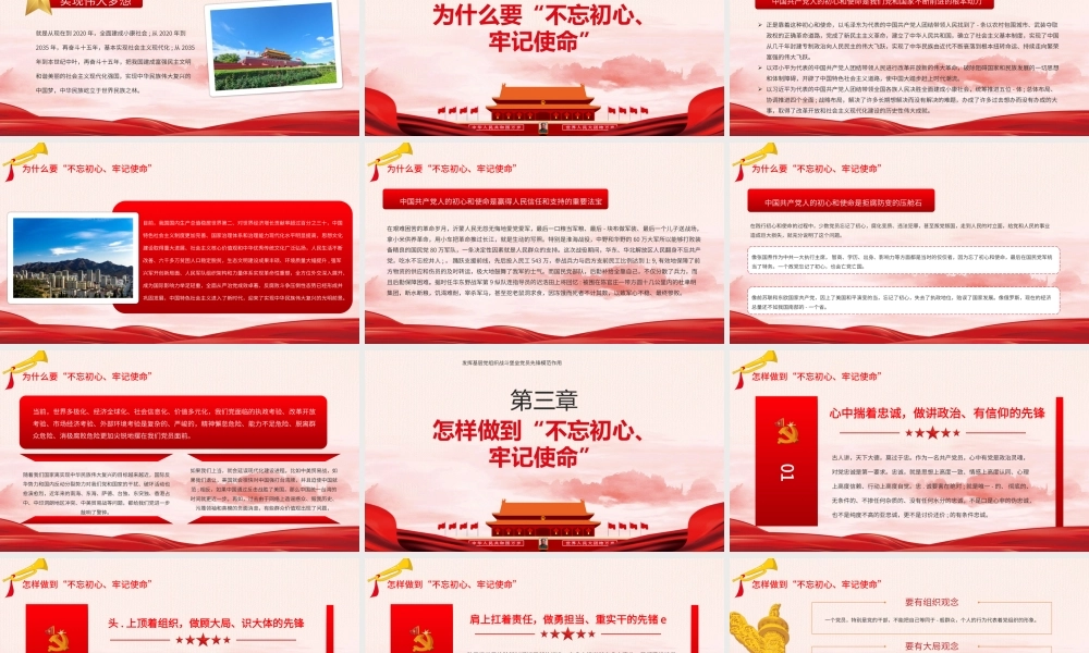 发挥党组织战斗堡垒先锋模范作用PPT模板.pptx