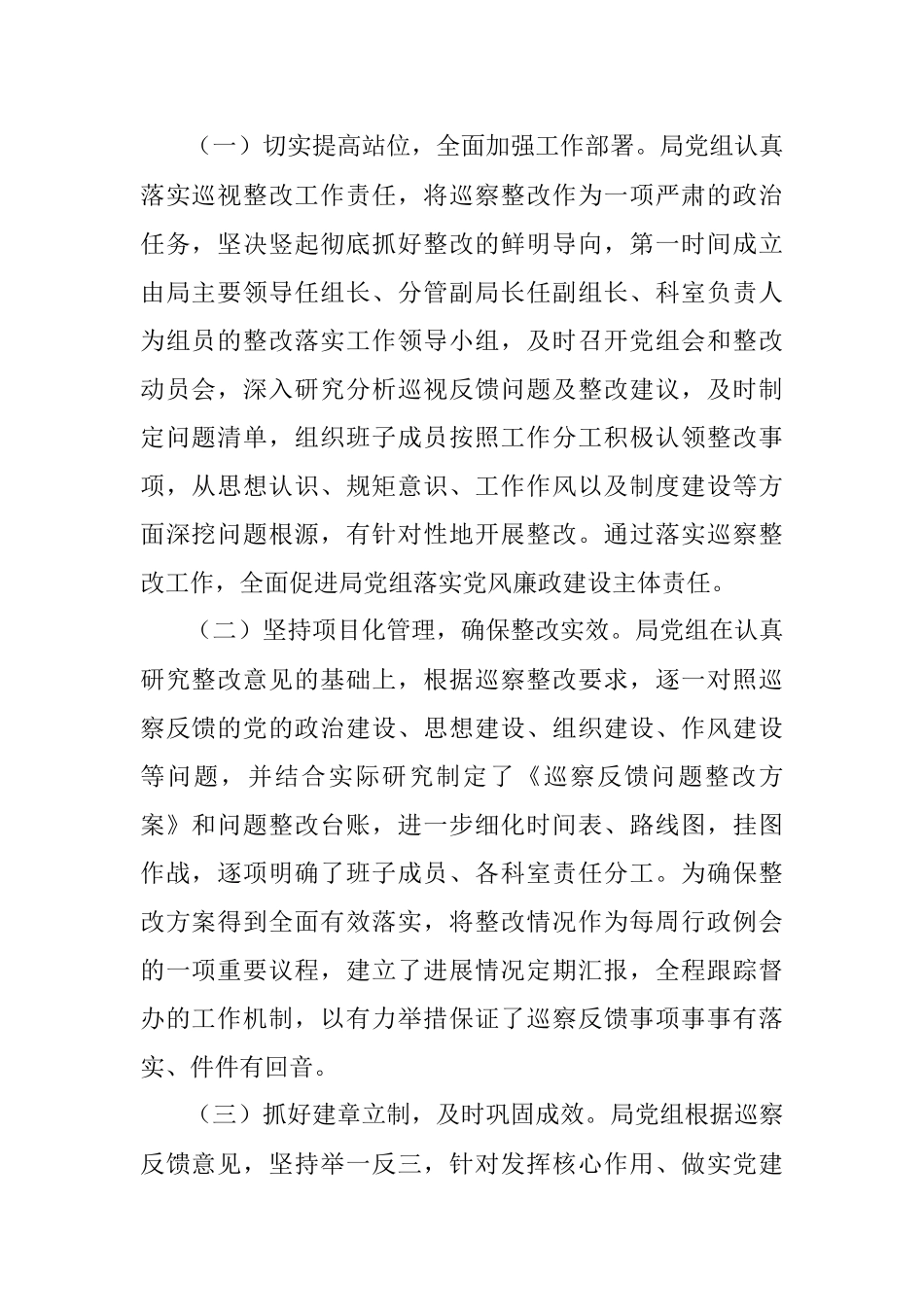 2020年上半年巡察整改阶段性进展情况通报.docx_第2页