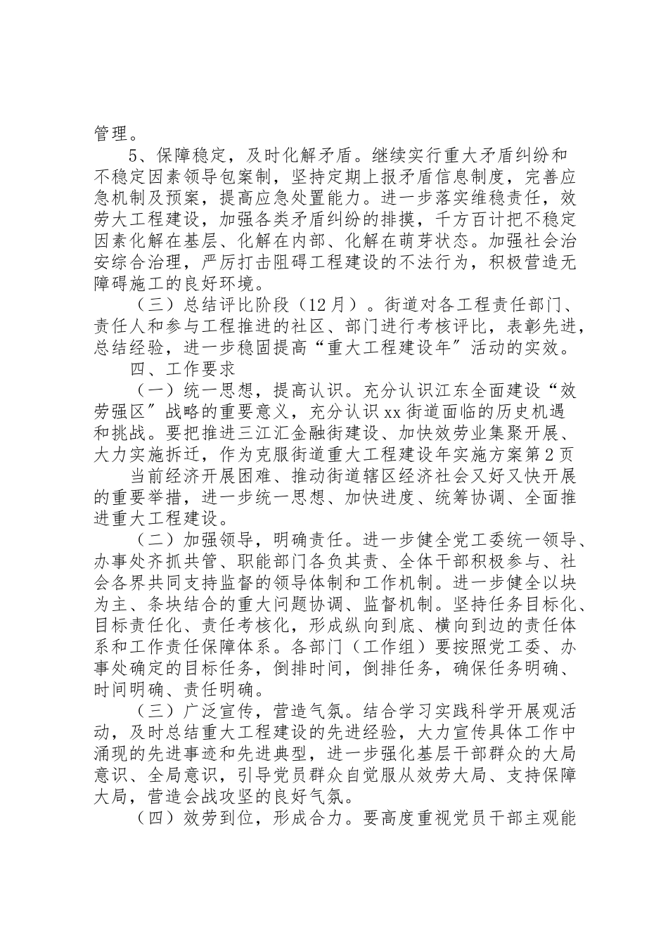 2023年街道重大项目建设实施方案.doc_第3页