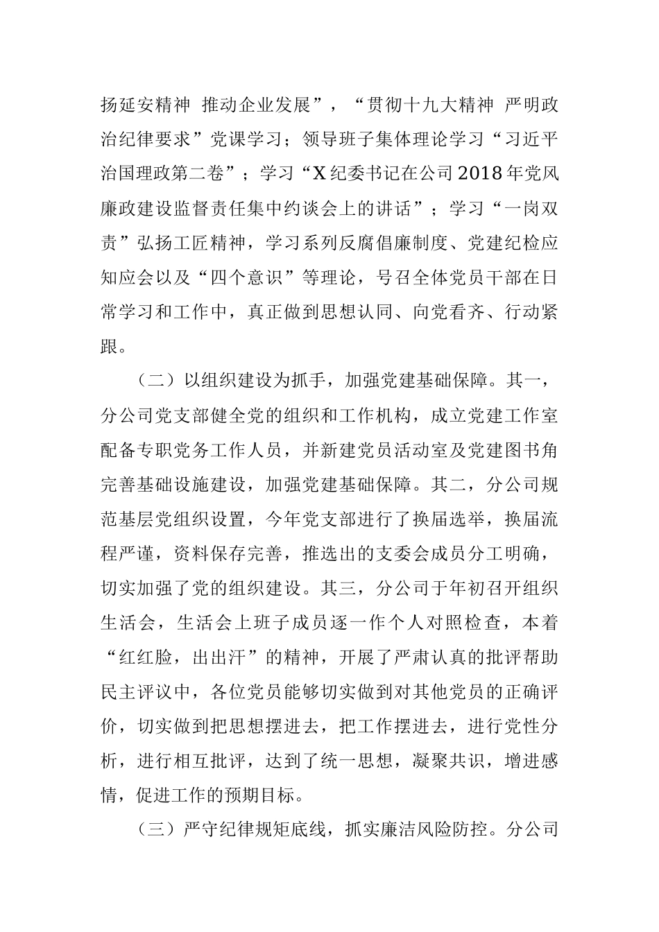 2018年公司党支部工作总结（范文）.docx_第2页