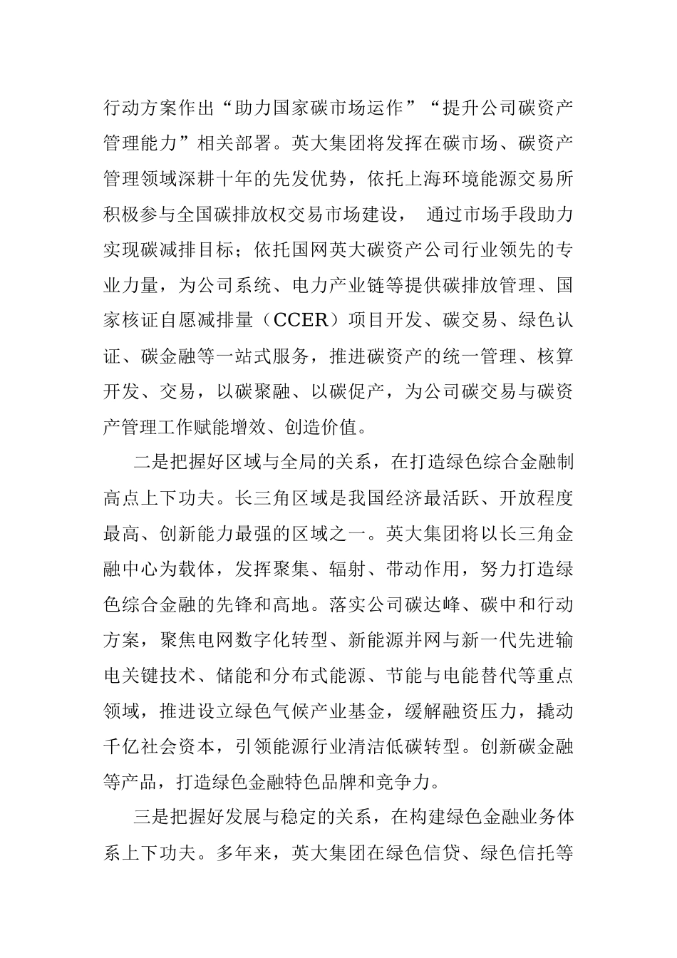 2021.04.08国网英大国际控股集团有限公司董事长、党委书记杨东伟：创新发展绿色金融支撑公司碳达峰碳中和行动方案落地.docx_第3页