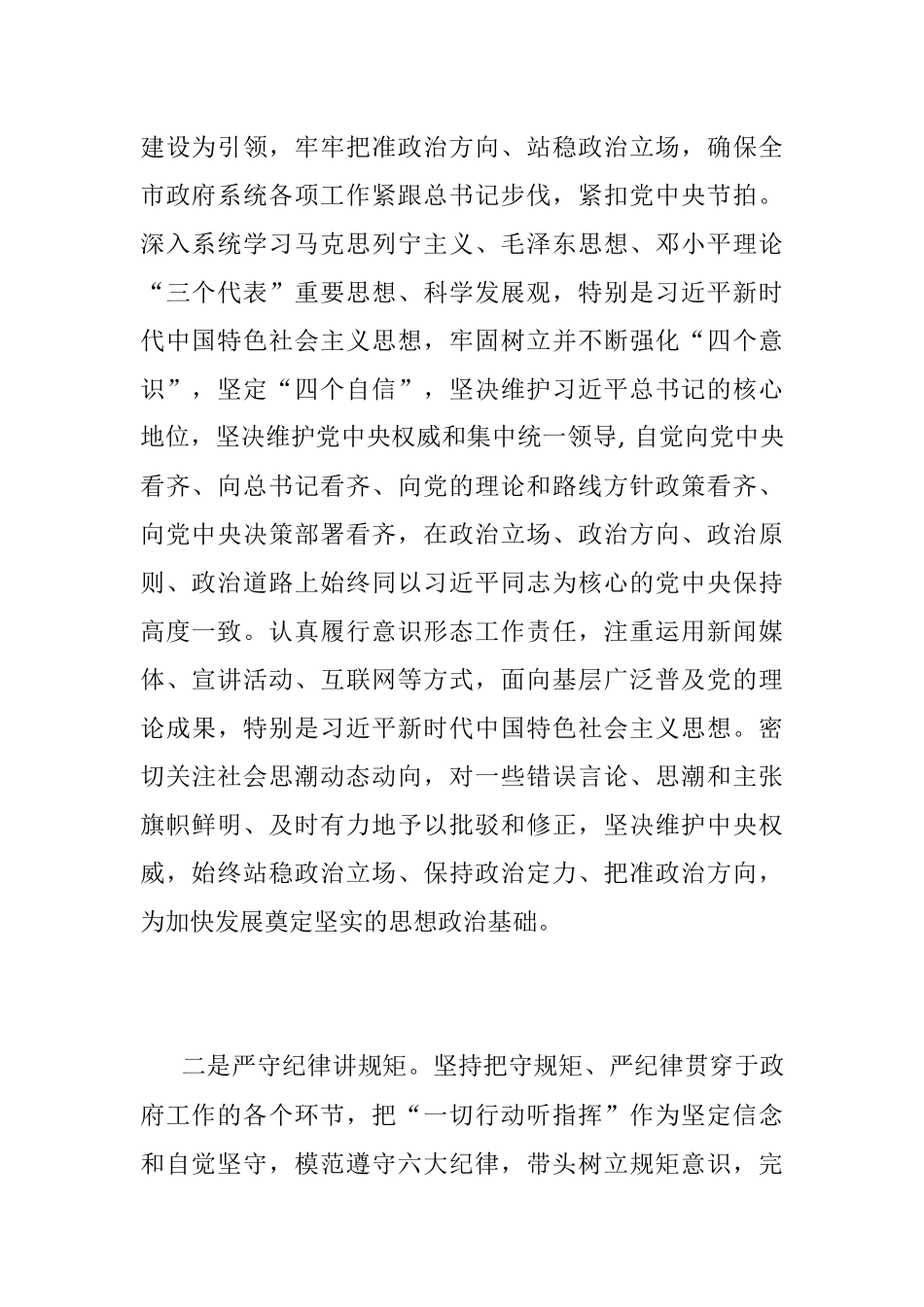 2021年市政府班子工作总结.docx_第2页