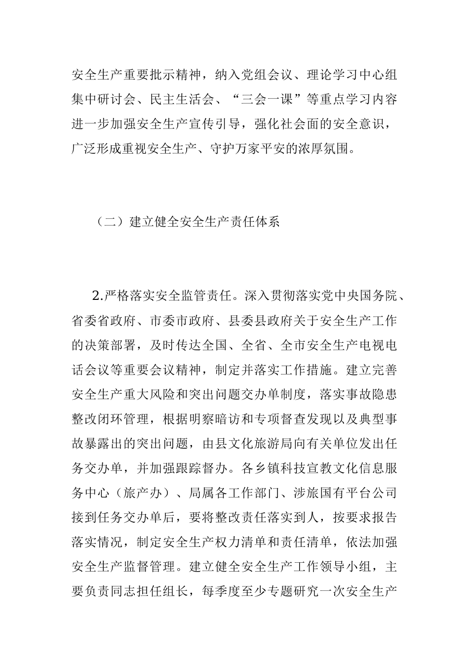 2023县文化旅游行业安全生产工作要点.docx_第2页