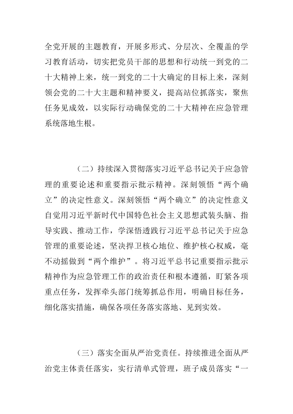 2023年区应急管理工作要点范文.docx_第2页