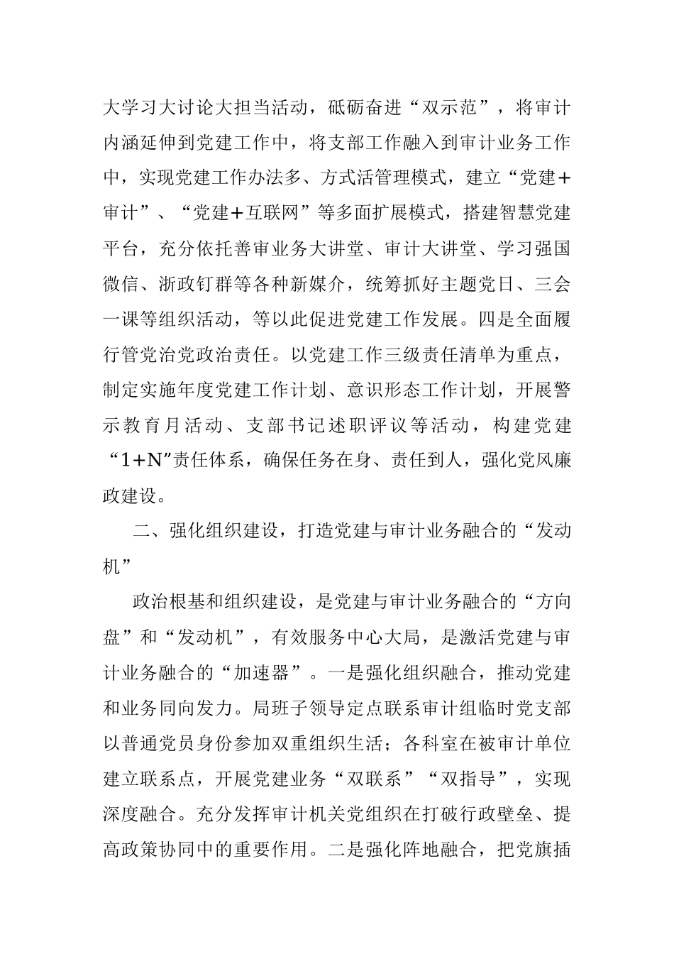 2023年度审计局党建工作计划.docx_第2页