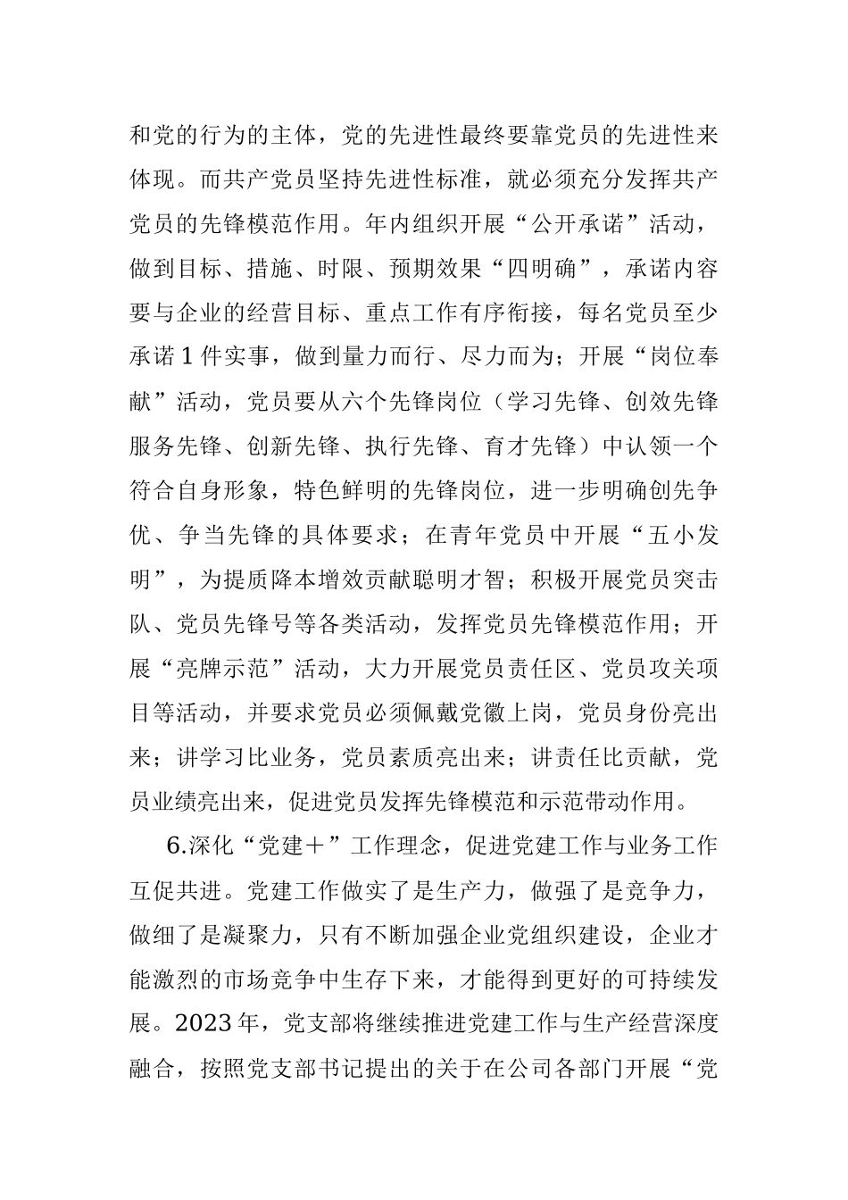 公司党支部2023年工作计划.docx_第3页