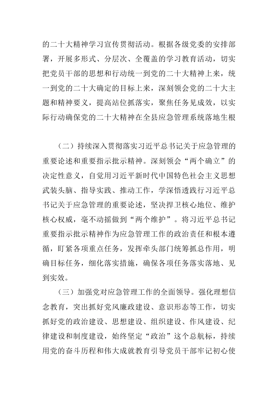县应急管理局2023年工作要点.docx_第2页
