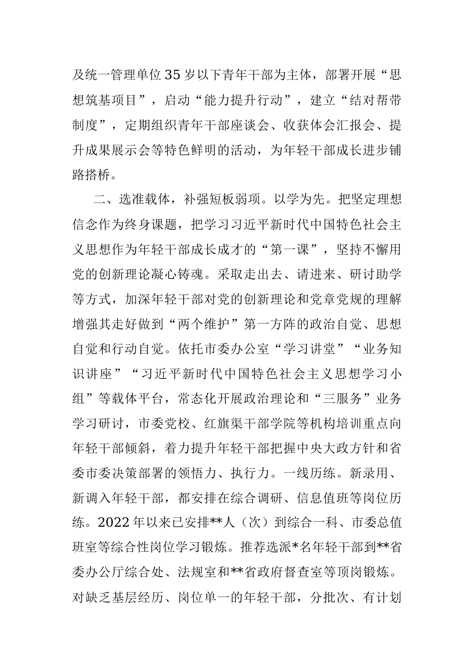 在全市年轻干部工作座谈会上的发言.docx_第2页