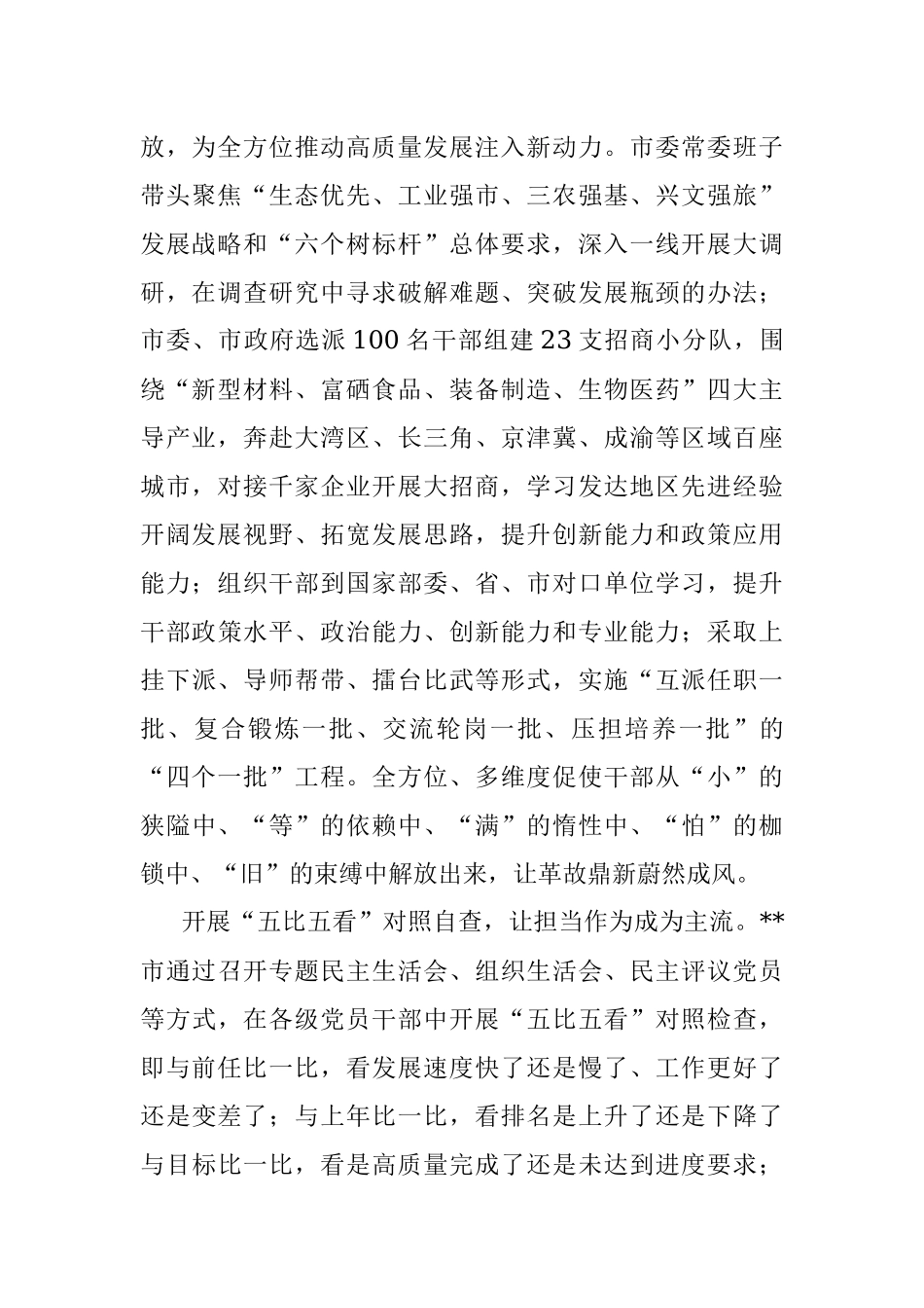 某市干部作风能力建设工作总结.docx_第2页