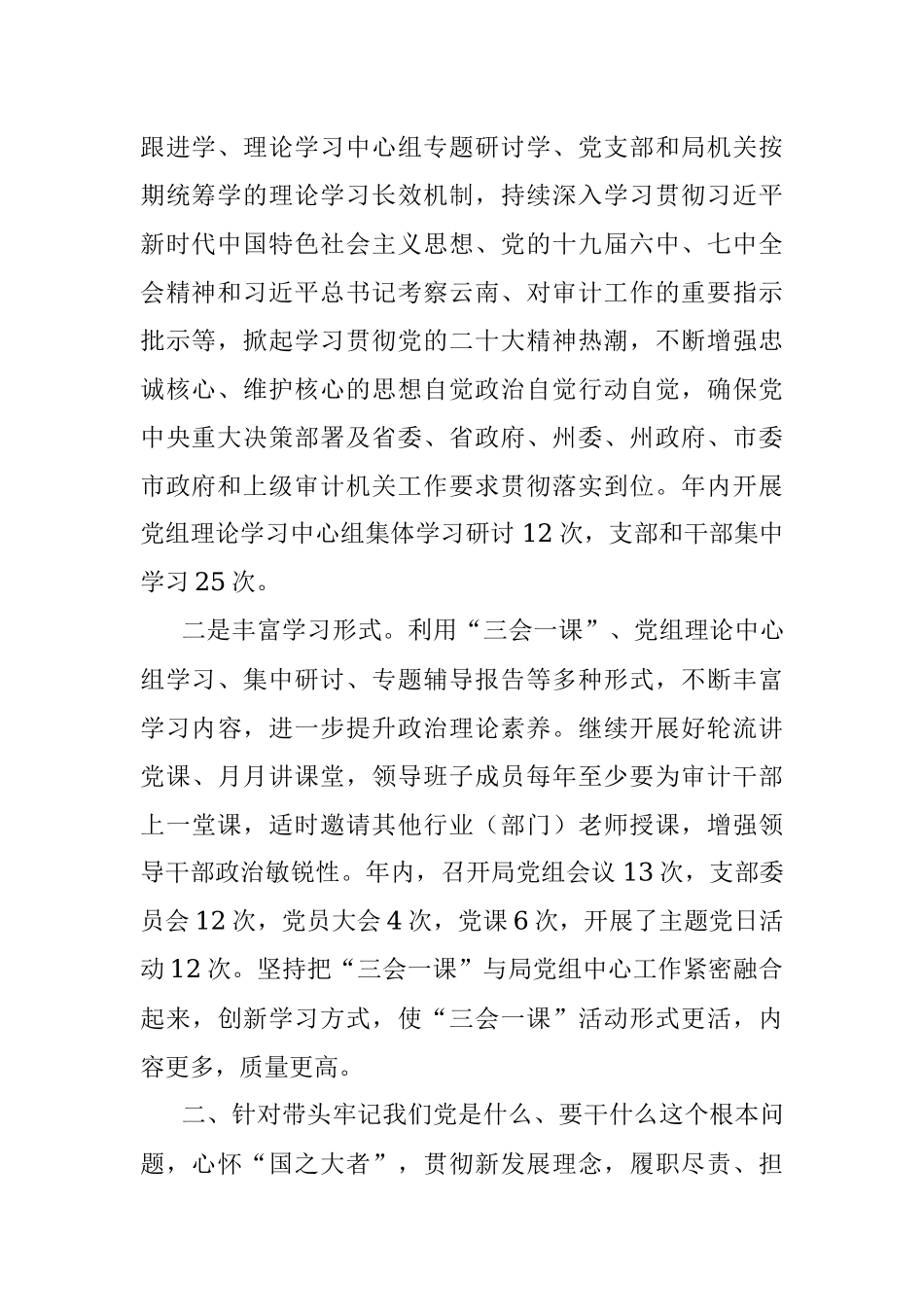 市审计局领导班子党史学习教育专题民主生活会整改情况报告.docx_第2页