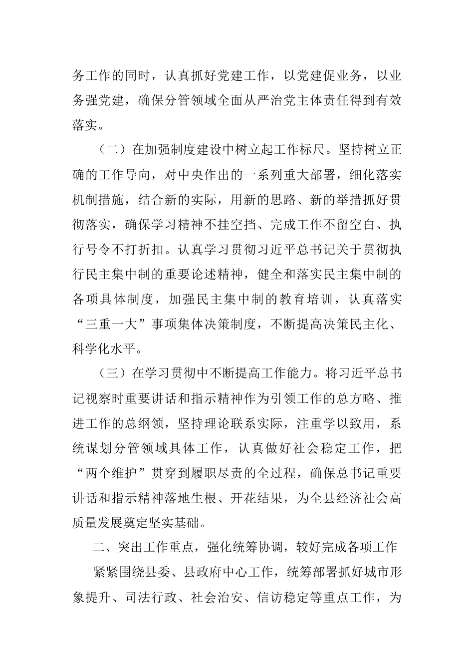 公安局长2021年度述职述廉报告.docx_第2页