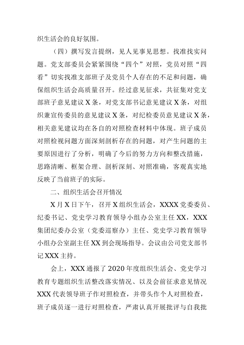 国企党支部2021年度组织生活会和民主评议党员情况报告_1.docx_第3页