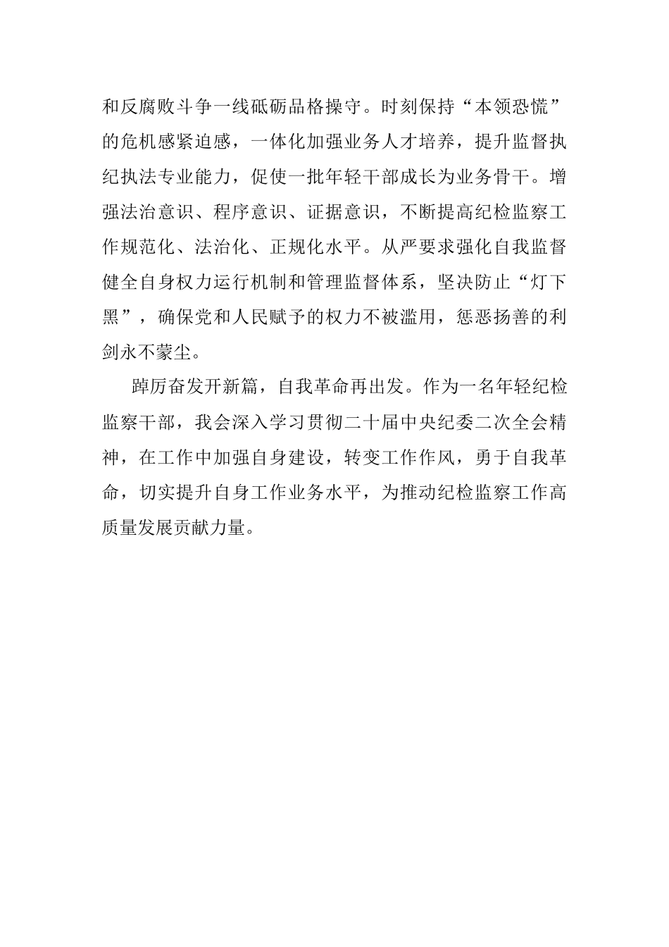学习二十届中央纪委二次全会精神交流发言.docx_第3页