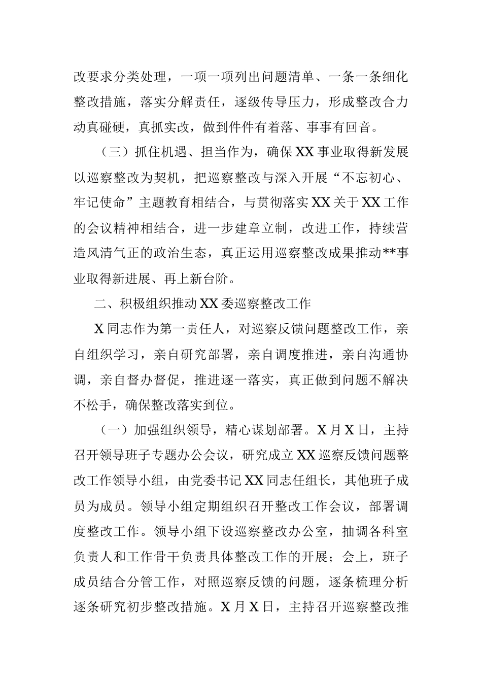 党委书记组织落实巡察整改工作情况报告.docx_第2页
