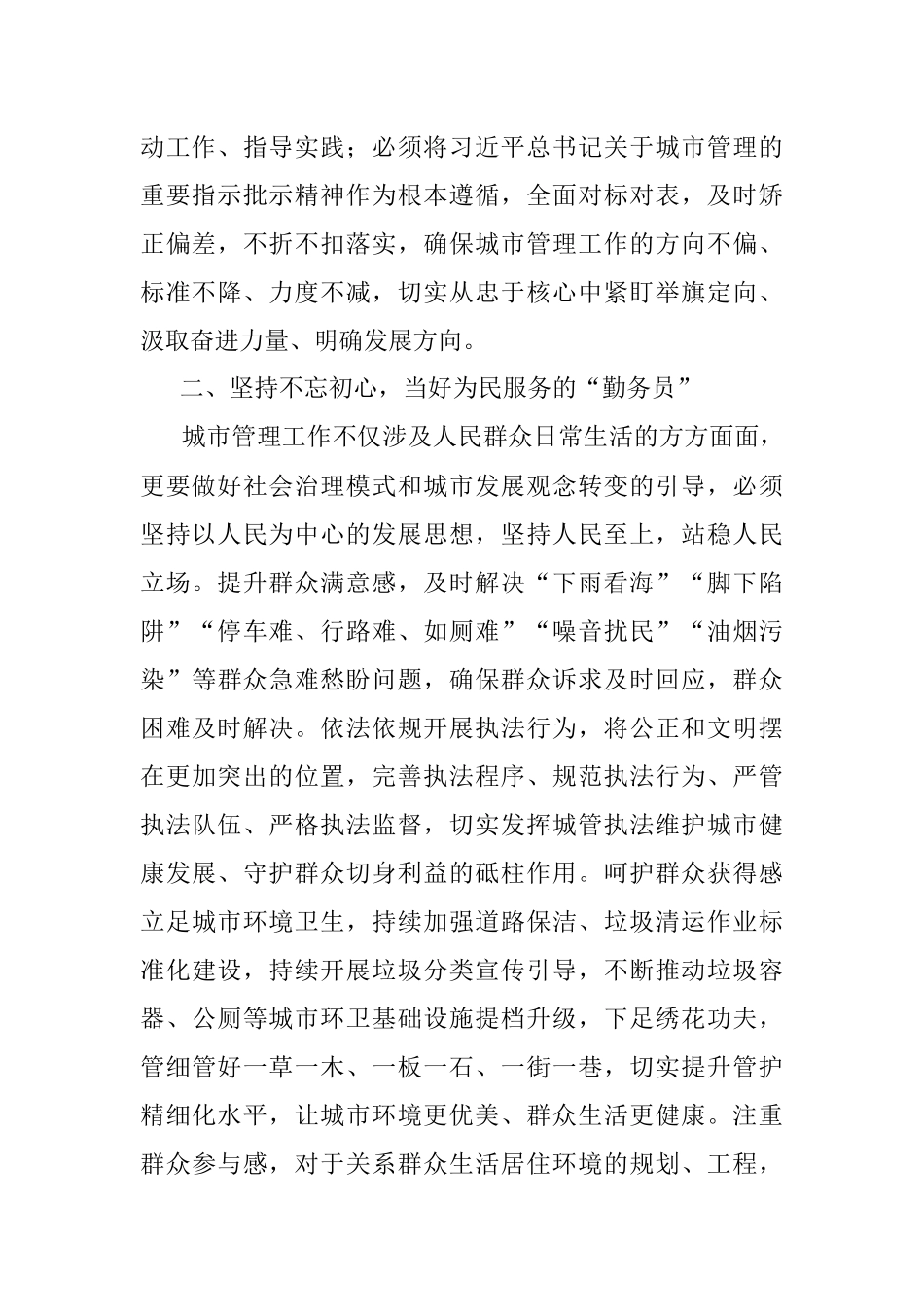 城管局长学习研讨发言材料.docx_第2页