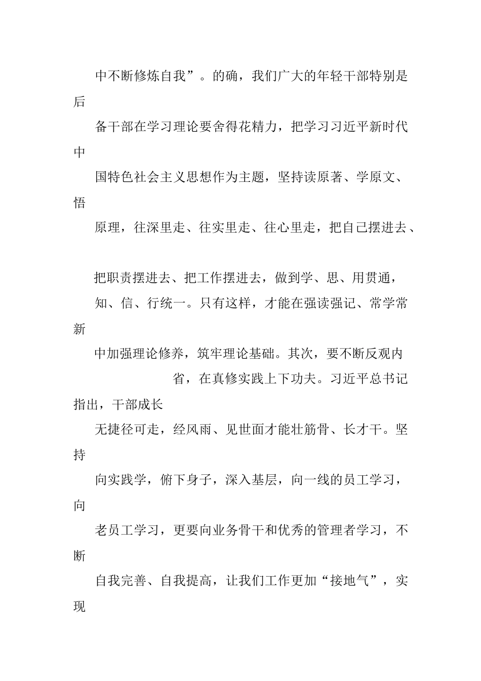 国企在后备干部推荐人选座谈会上的讲话.docx_第2页