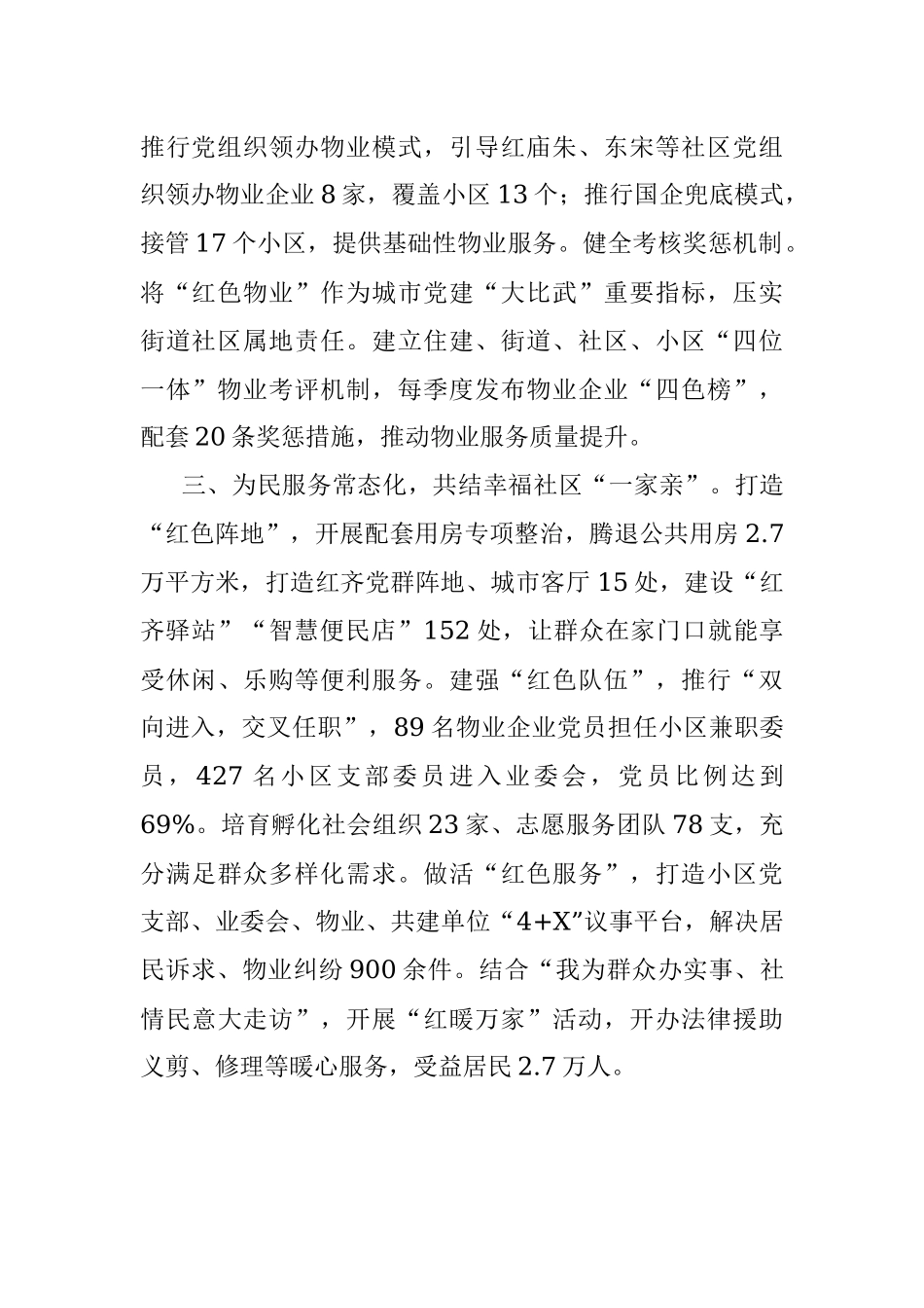 红色物业工作情况介绍.docx_第2页