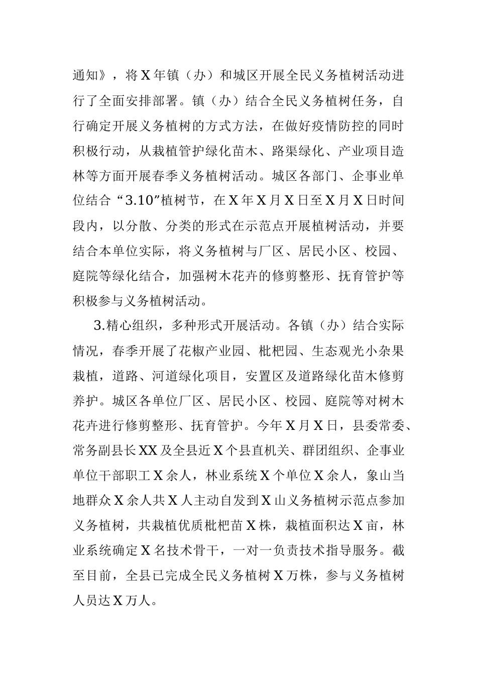 县春季义务植树工作总结.docx_第2页