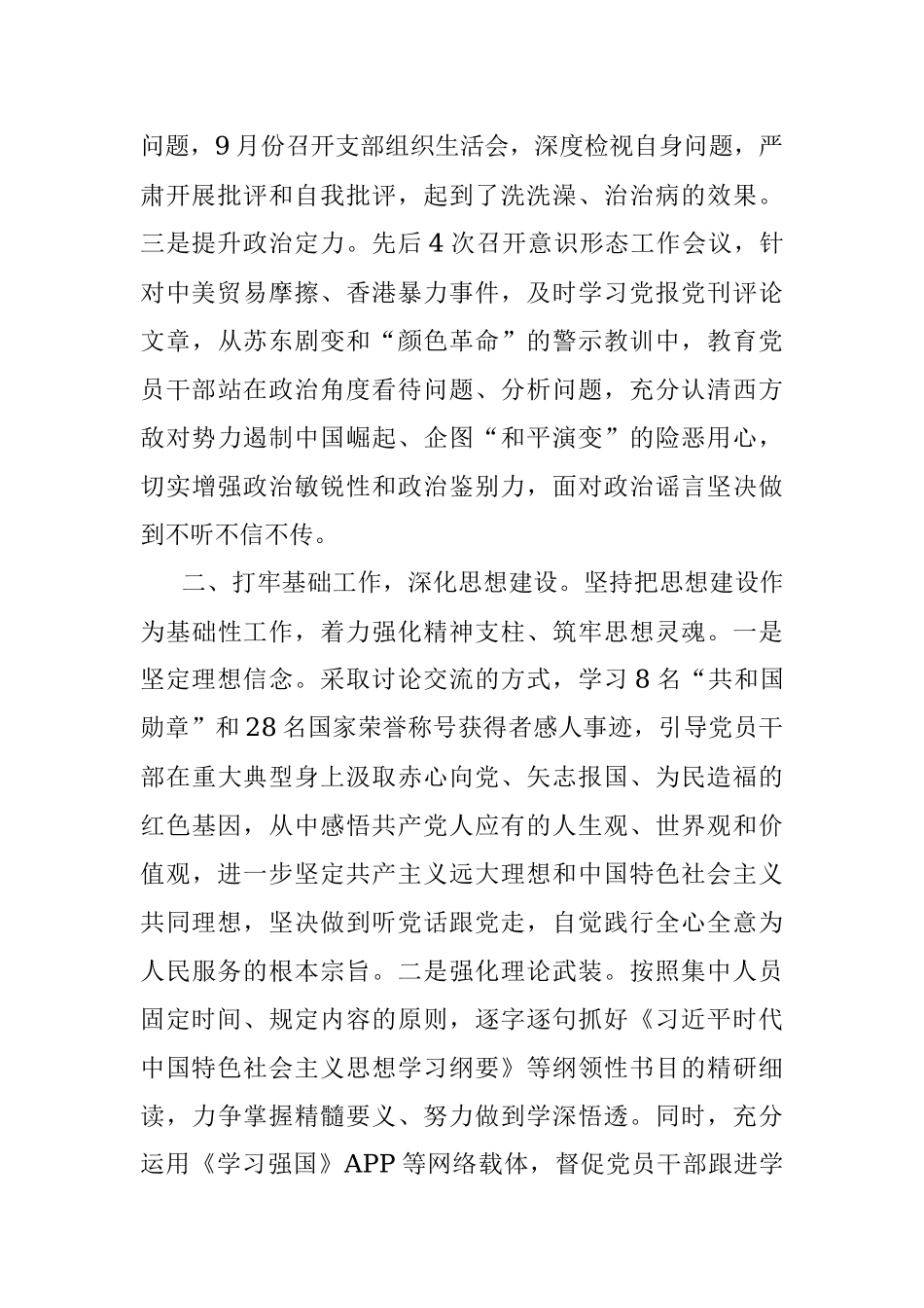 2019年度党建工作总结.docx_第2页