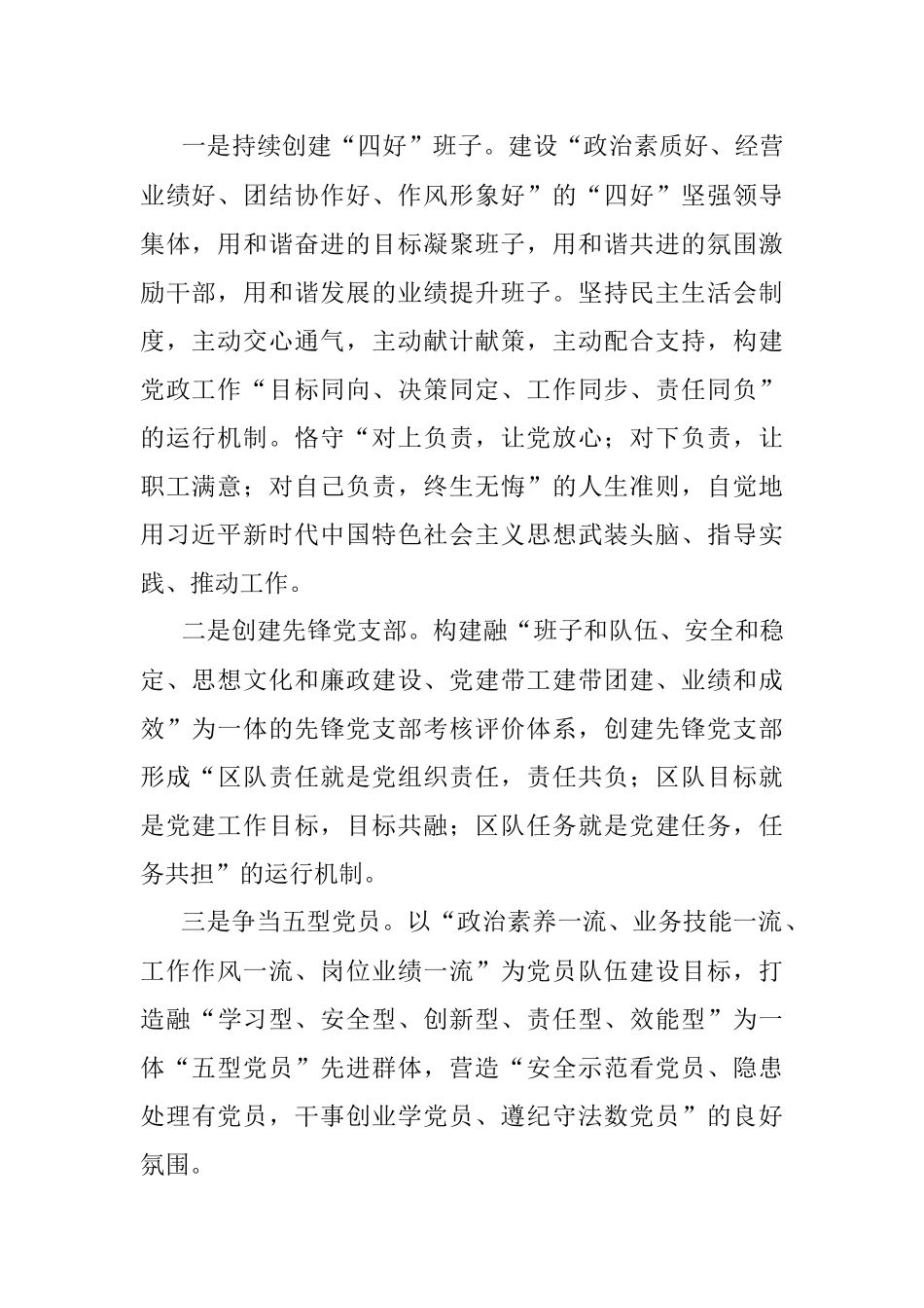 关于新时代煤企创建五大党建品牌的经验交流材料.docx_第2页