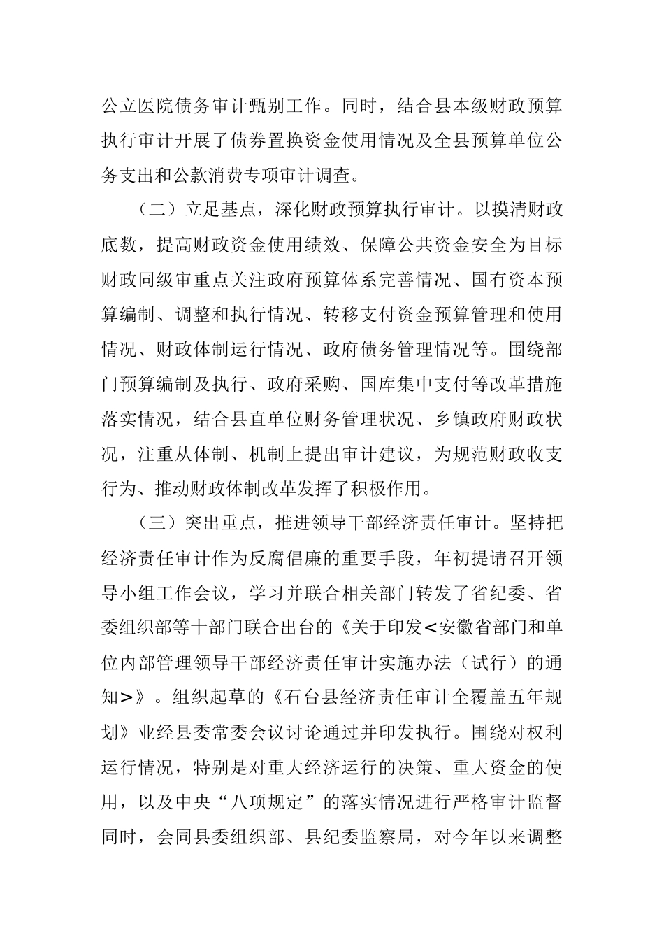 县审计局2017年工作总结和2018年工作安排.docx_第2页