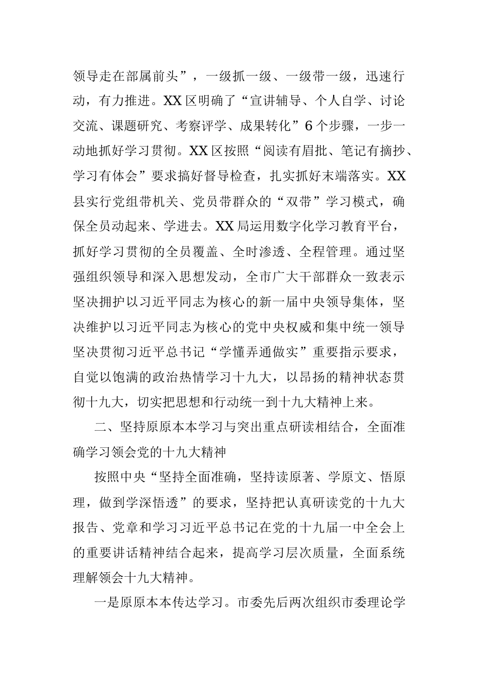 学习贯彻十九大精神阶段性总结4.docx_第2页
