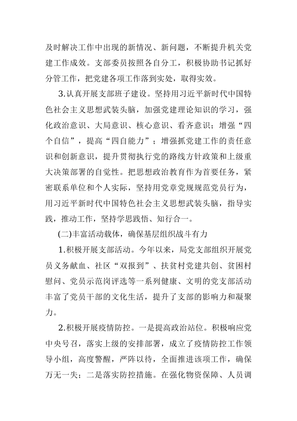 审计局党支部2020年上半年党建工作总结（区）.docx_第2页