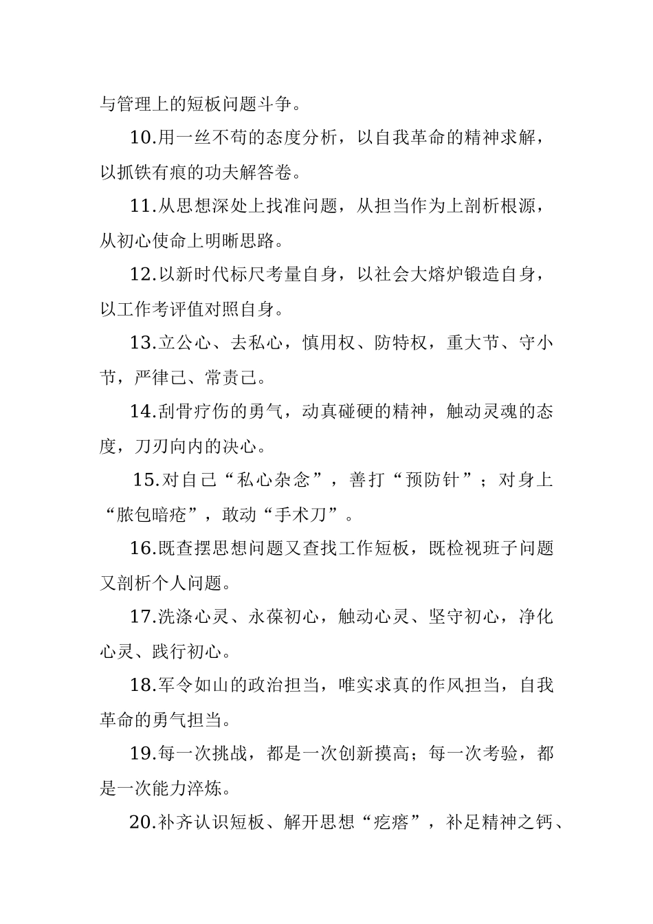 “自我革命”有关排比句大全（40条）.docx_第2页