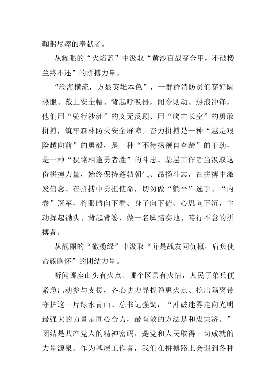 关于重庆山火的个人心得体会.docx_第2页