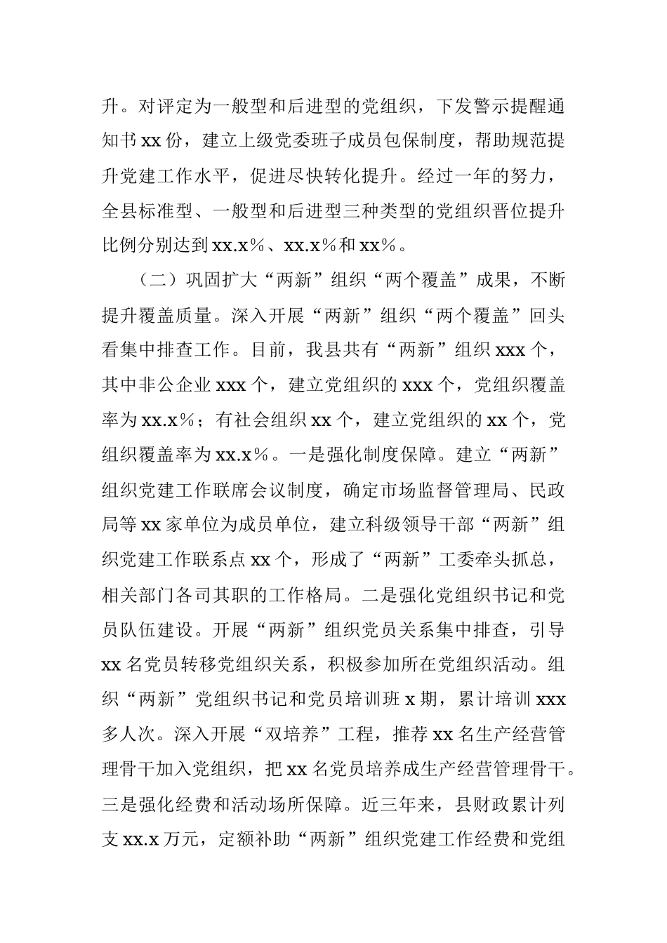 非公企业和社会组织“两新”党建工作汇报.docx_第2页