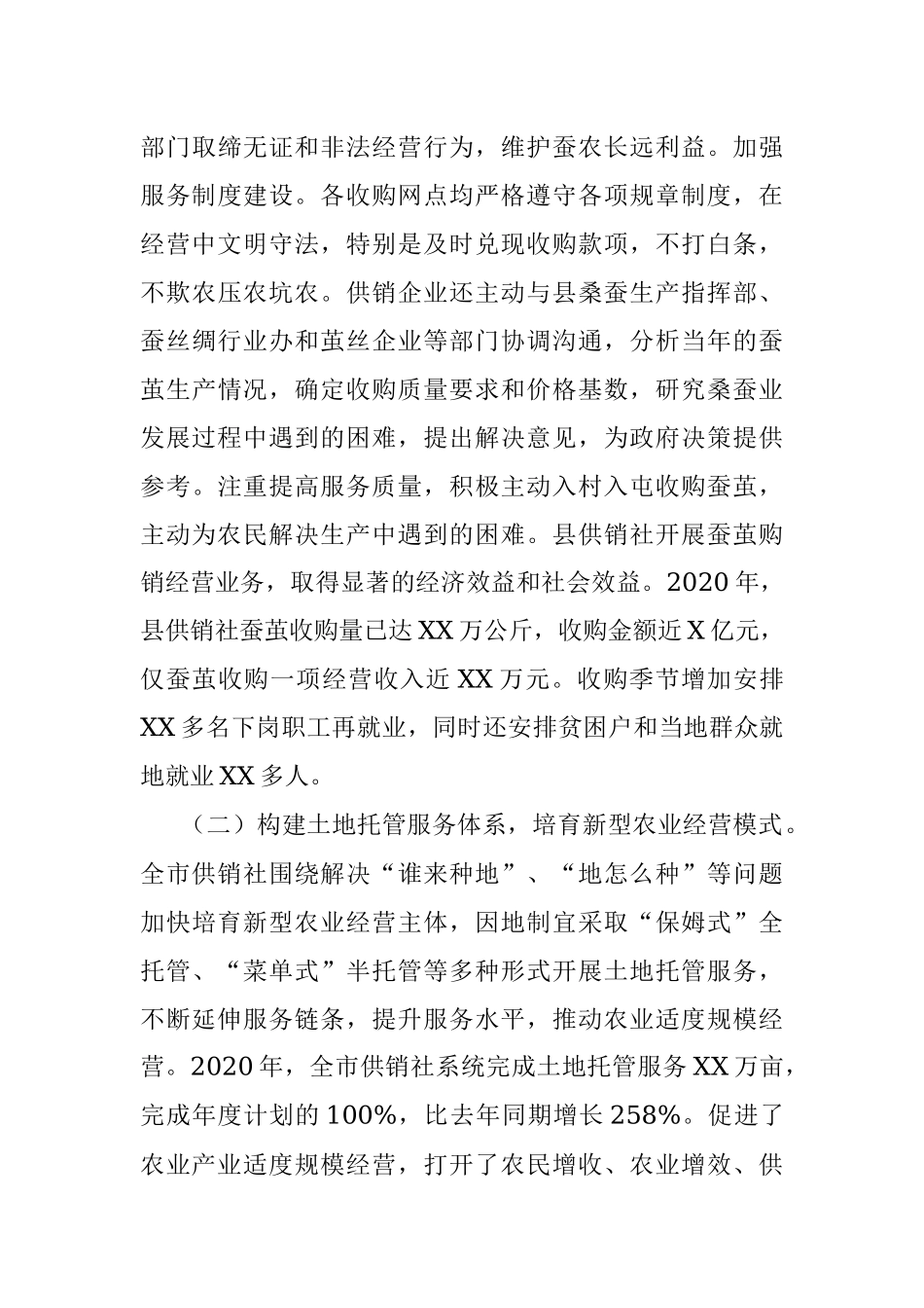 供销社工作与服务乡村振兴战略的探索与实践.docx_第3页