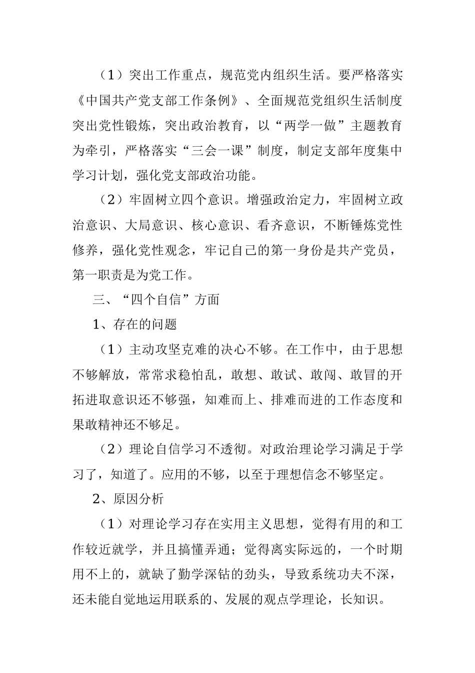党支部组织生活会整改方案.docx_第3页
