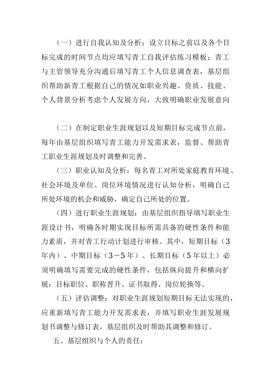 青工职业生涯规划实施办法.docx_第2页