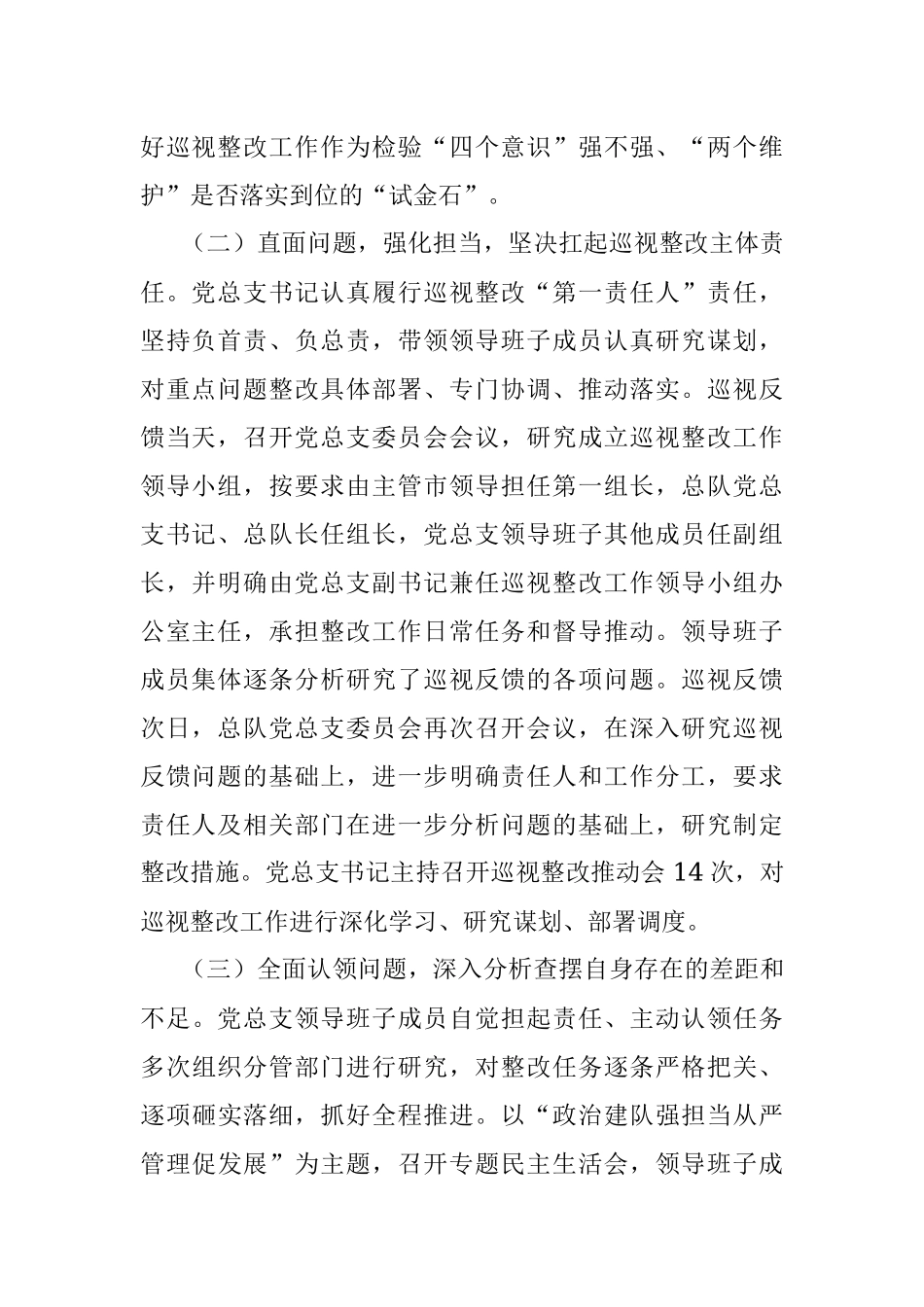关于市委巡视整改进展情况通报.docx_第2页