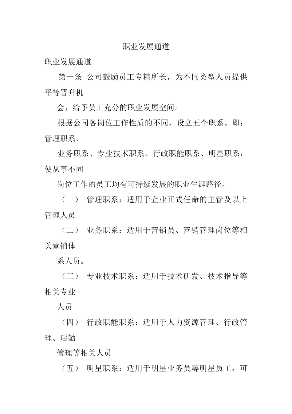 职业发展通道.docx_第1页