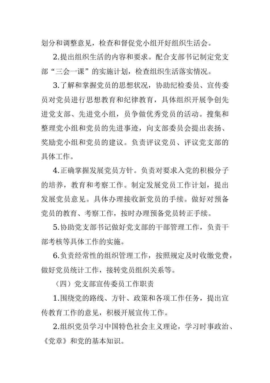 党支部各岗位工作职责.docx_第3页