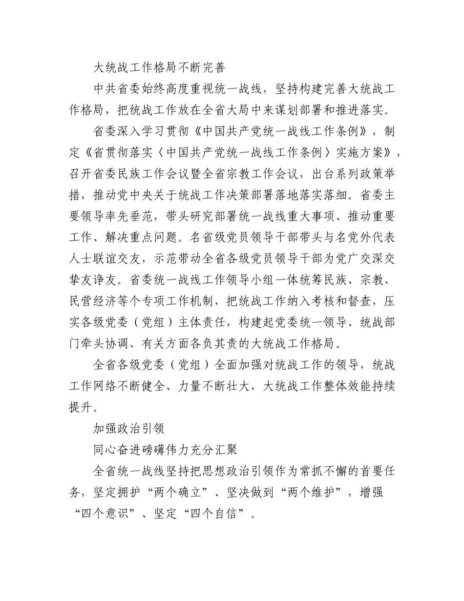 2023年（8篇）统一战线工作总结材料汇编.docx_第2页