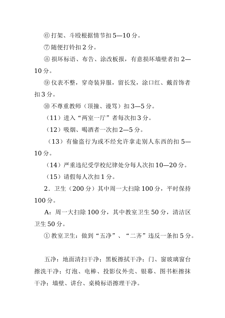 2023年班级工作量化考评办法.docx_第2页