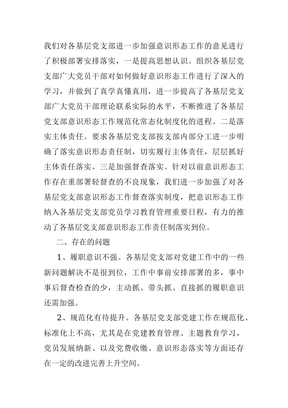 2023年市文化和旅游局开展党支部建设情况全面排查情况报告.docx_第3页