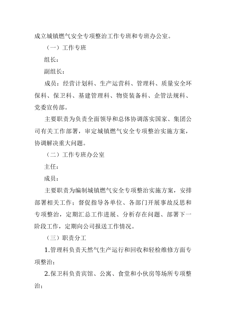 2023年XX公司城镇燃气安全专项整治实施方案.docx_第2页