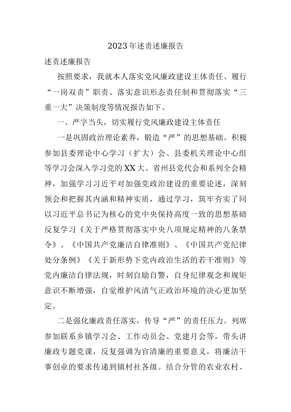 2023年述责述廉报告.docx_第1页