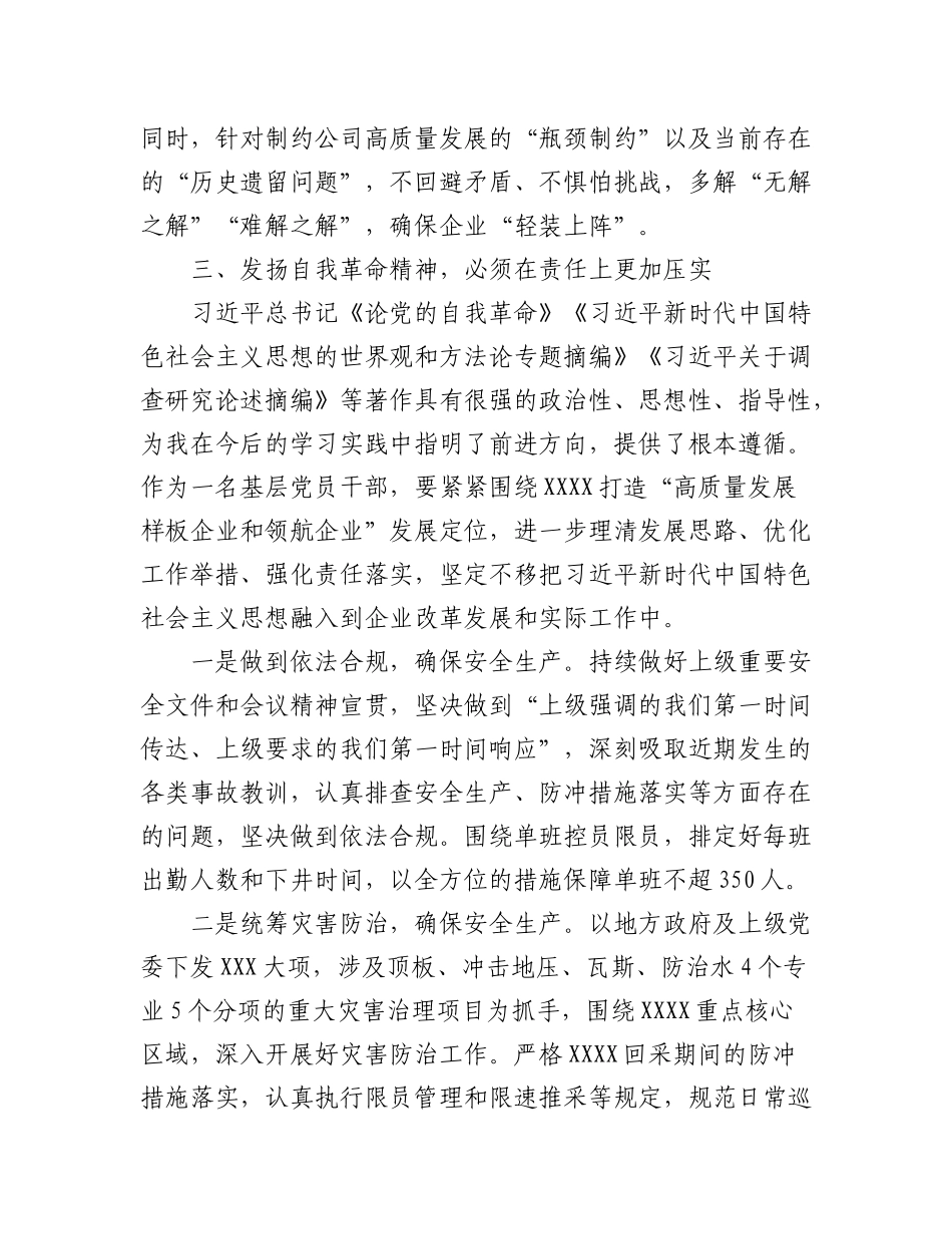 2023年（2篇）党员个人在主题教育读书班（第二专题）心得体会.docx_第3页